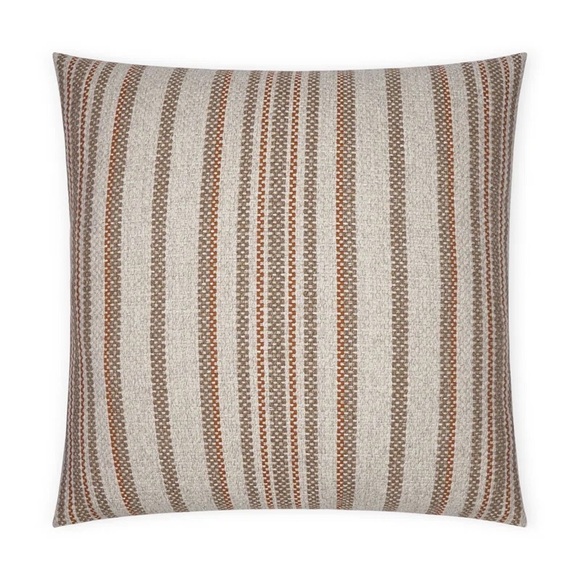 Decorative knit throw pillow - never used! Neutral, rustic chic, farmhouse chic - Picture 3 of 5